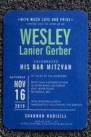 Wesley - Bar Mitzvah #1